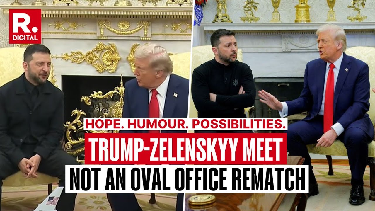 Trump-Zelenskyy Meet Ends With Possibilities Of Tripartite Talks, No Oval Office Rematch