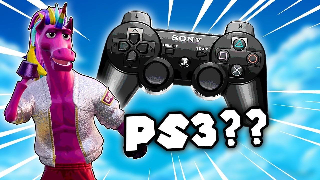 FORTNITE on a PS3 controller sucks…
