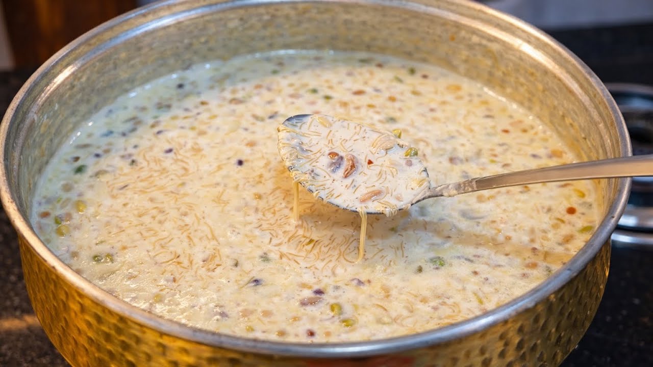 Eid Special Sheer Khurma Recipe | Creamy & Rich Seviyan | Easy & Quick | Fatima’s Kitchen Recipes
