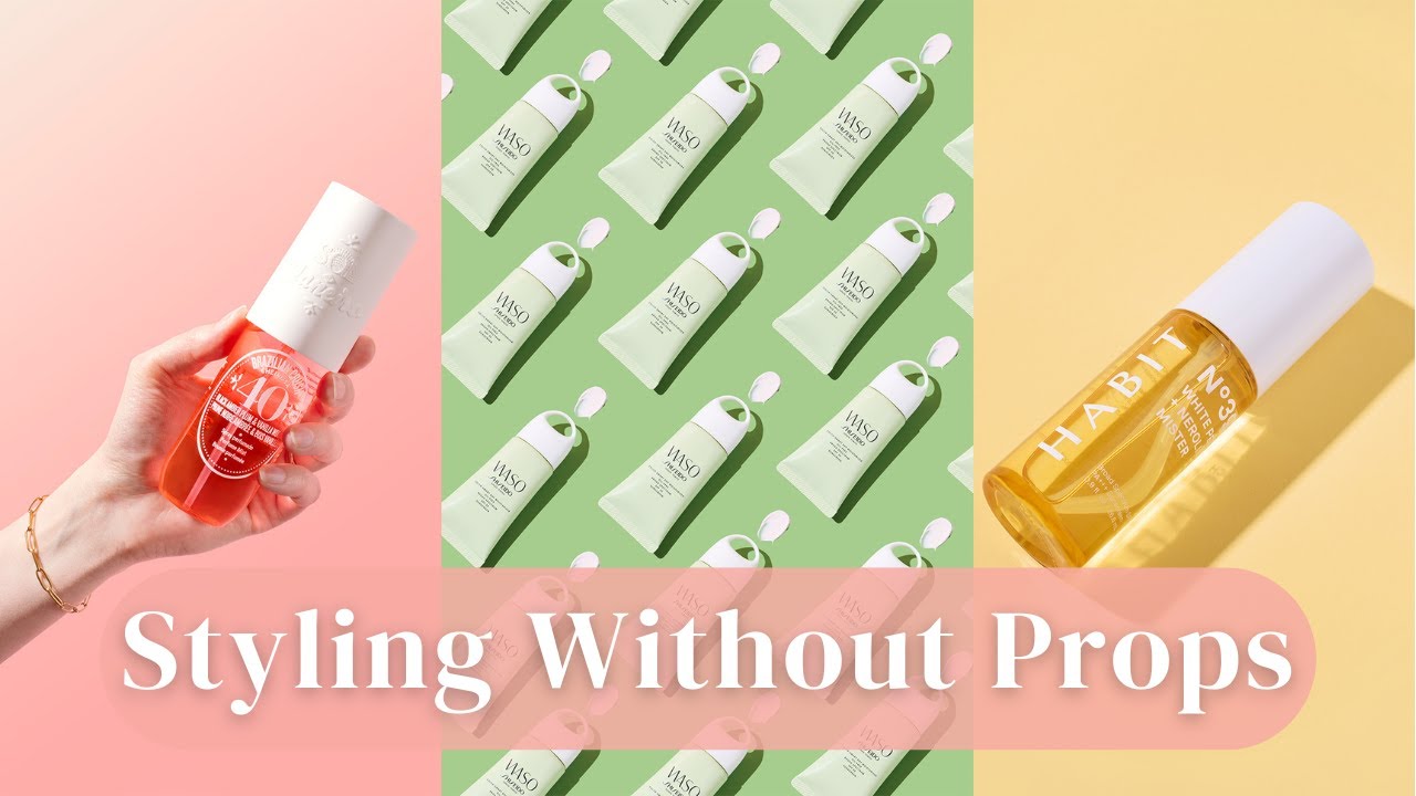 Creative Product Photography - Styling Without PROPS