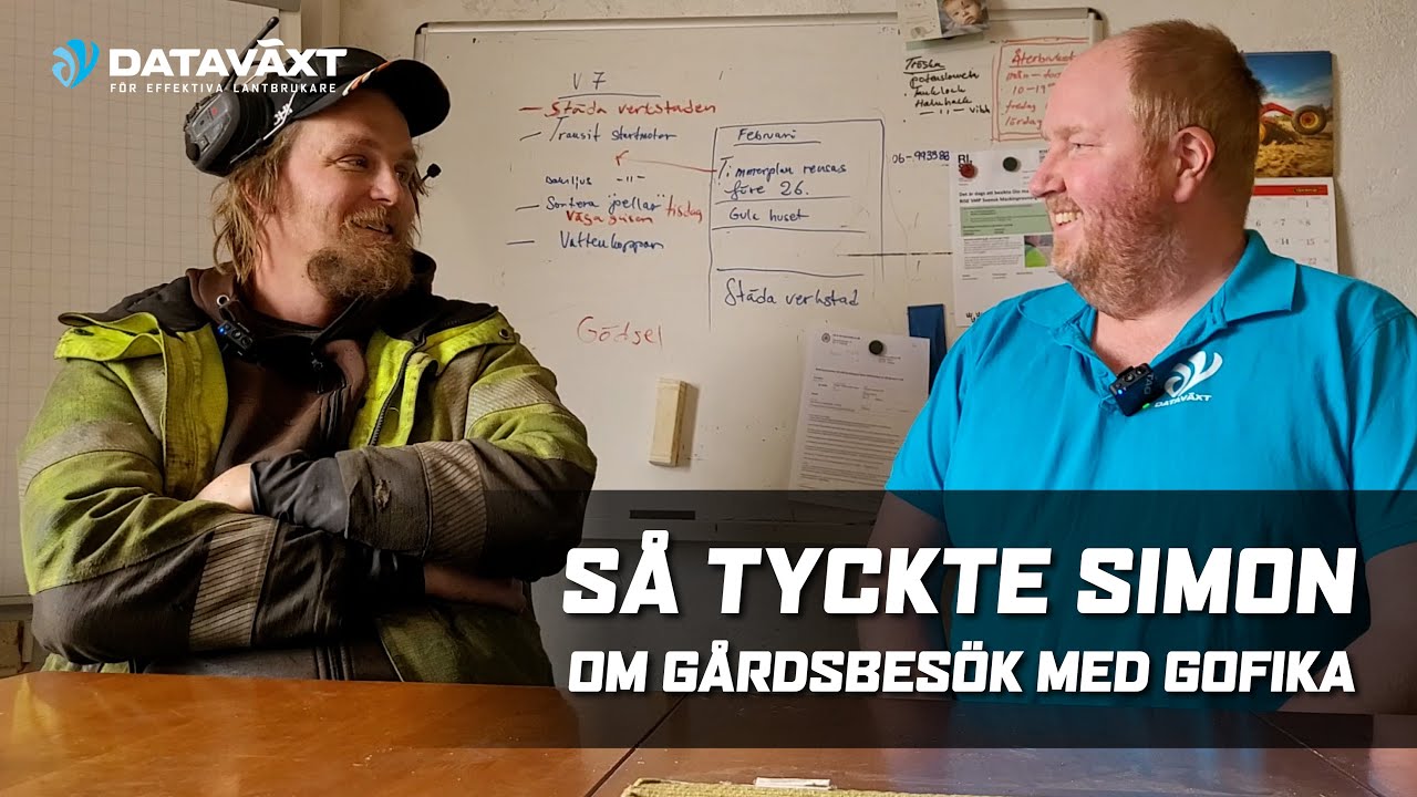 Så tyckte Simon på Högsta Lantbruk om Gårdsbesök med gofika