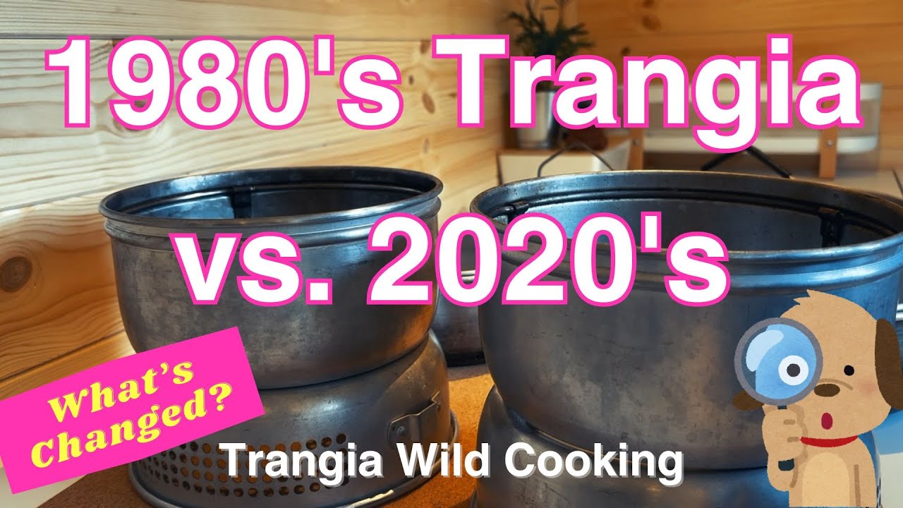 1980's Trangia vs. 2020s - another look at the old Trangia