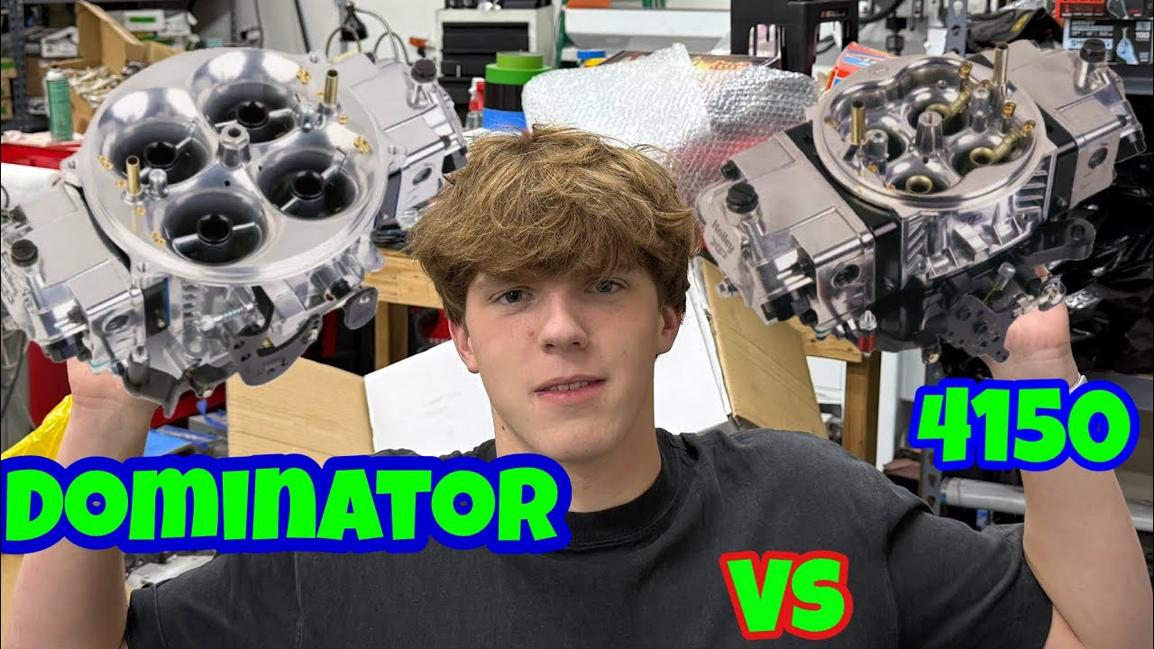 Динамометрические испытания карбюратора Dominator против 4150