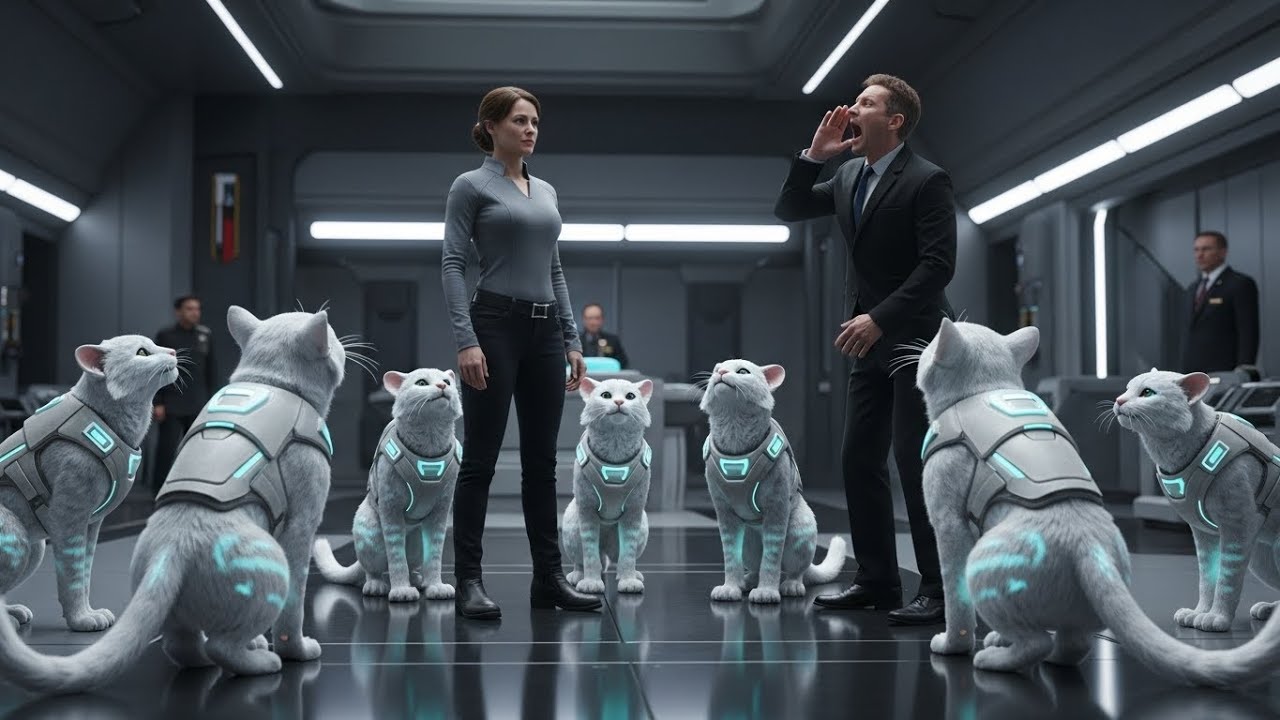He Yelled at the Human — The Cat Cubs Tilted Their Heads and Asked, “Should We Remove the Loud Part?