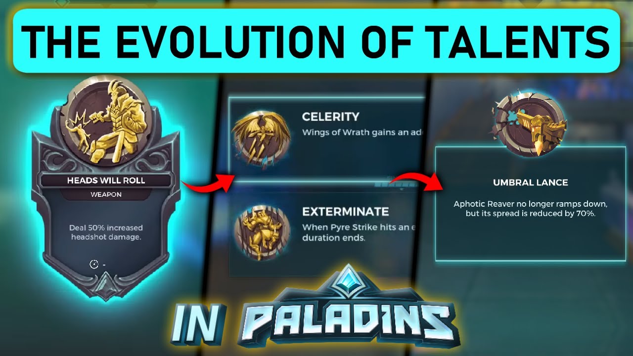 The Complete History of Talents in Paladins