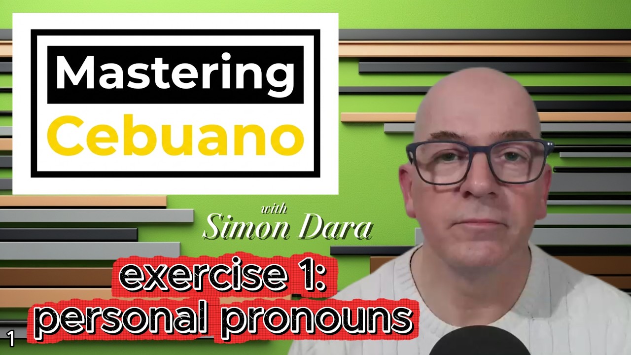 Exercise 1: personal pronouns (in subject form)