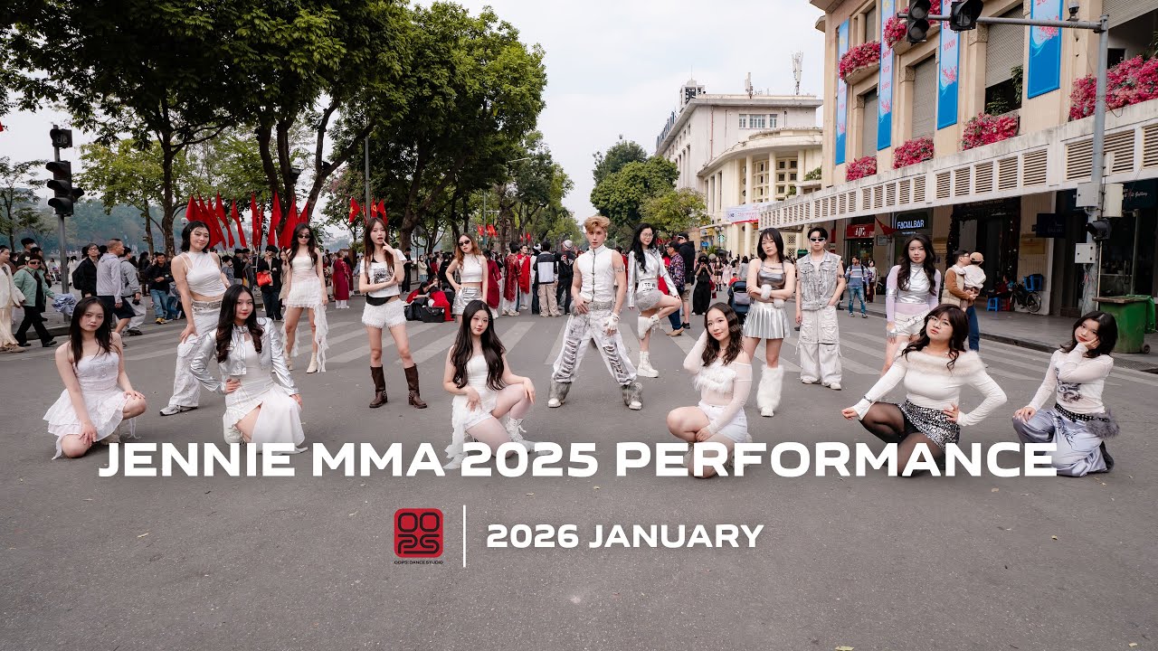 JENNIE MMA 2025 PERFORMANCE - KPOP DANCE 2 CLASS