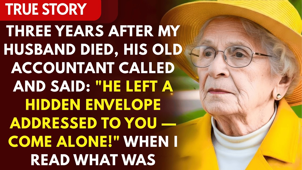 Three Years After My Husband Died, His Accountant Called Me And Said: 