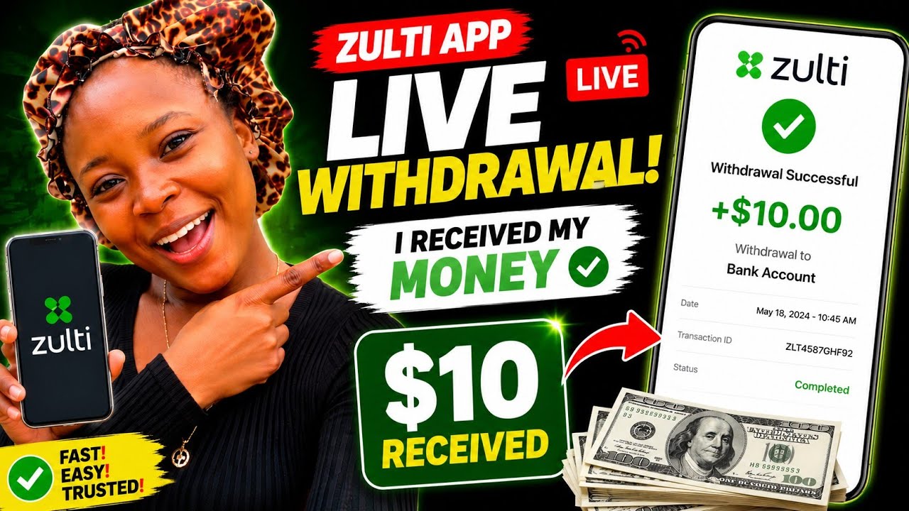 🔥 Zulti Live Withdrawal Proof! I Finally Received My Money 💸 (Real Payment)
