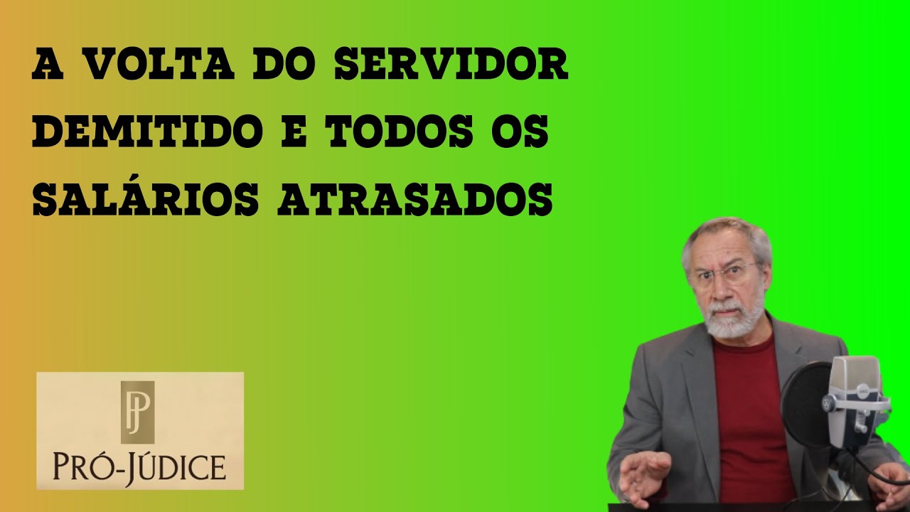 Quando é possível reintegrar o Funcionário Público.