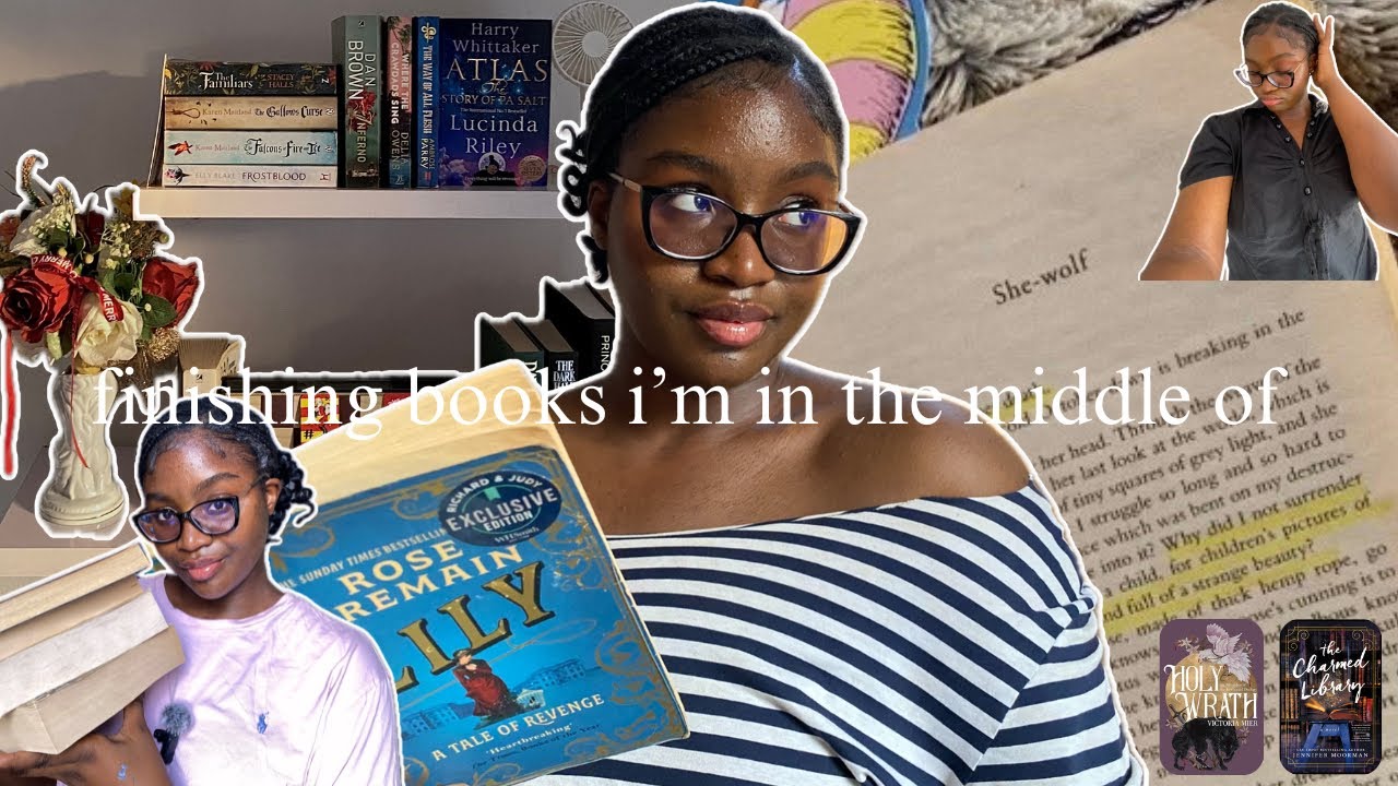 finishing books i’m in the middle of☕️📚