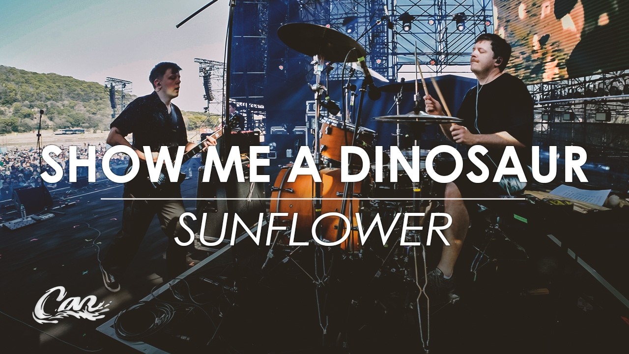 Show Me a Dinosaur - Sunflower, Live @Can Festival, Zhoushan, 2025