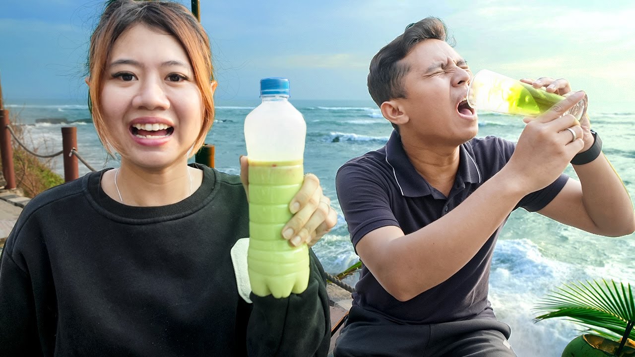 PRANK ZAINAL KASIH TOMAT DI DALAM MINUMANNYA!!