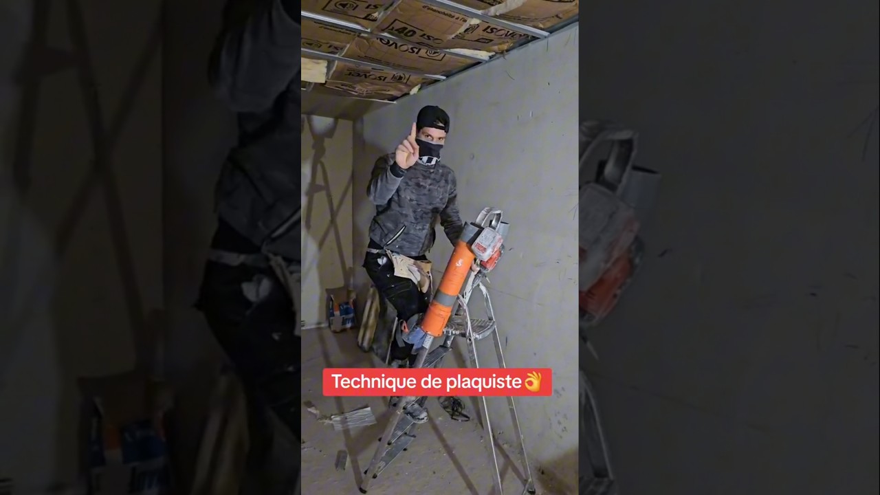 #technique de #plaquiste  #professional  #construction #chantier