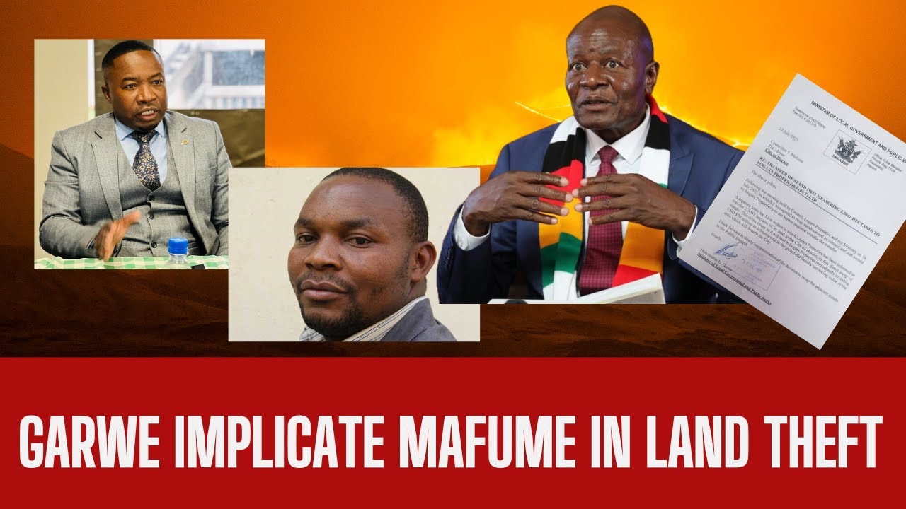 Daniel Garwe implicates Mafume in land corruption, Watch minister says Mashayamombe is a Baron