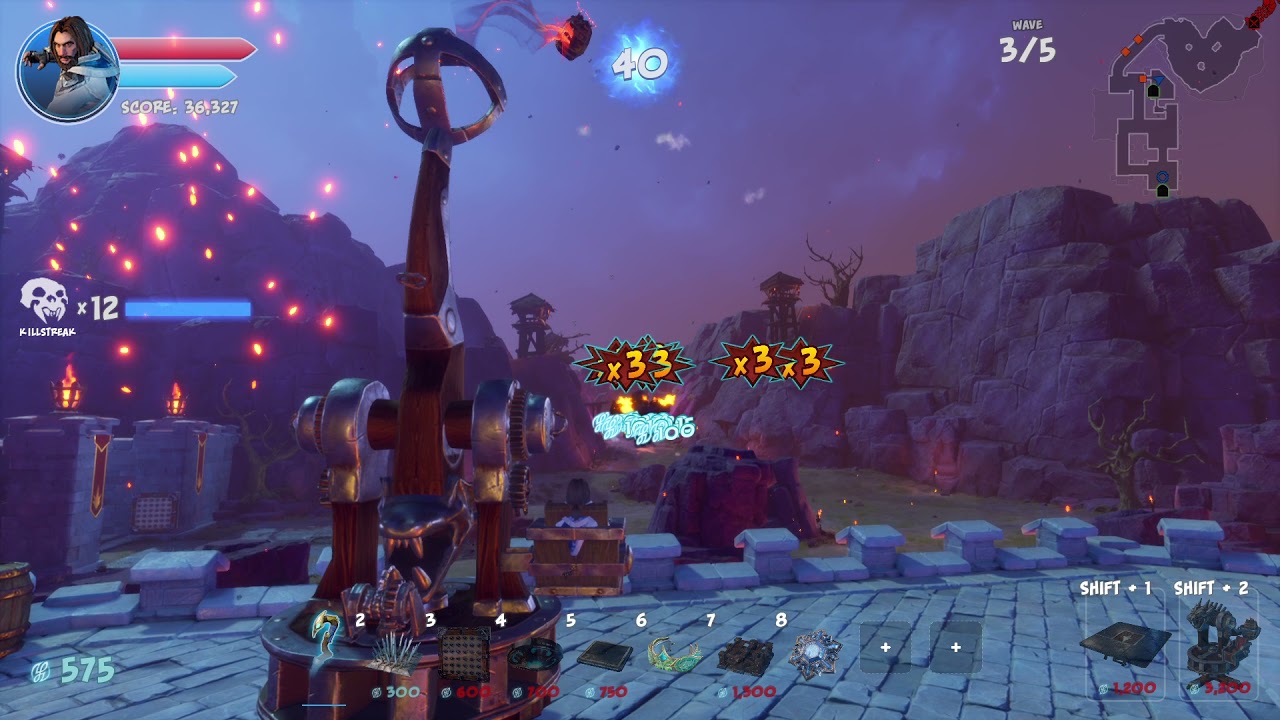 Orcs Must Die 3 - The Lava Pits War Scenario (Level #6) Guide