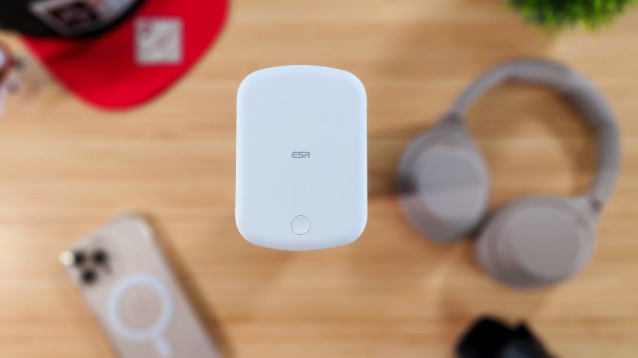 A Portable MagSafe PowerHouse for iPhone 13 Pro Max... ESR Halolock Charger