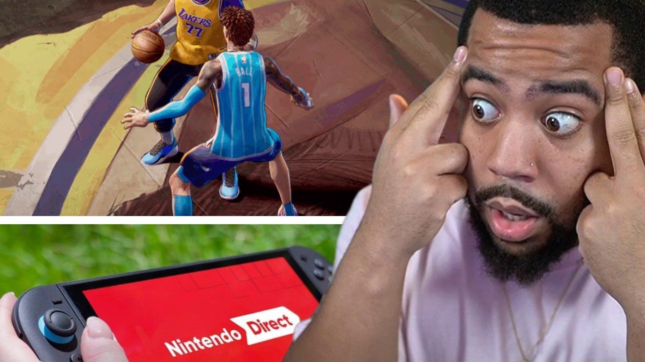 Nintendo Direct recap + NBA The Run session #AD