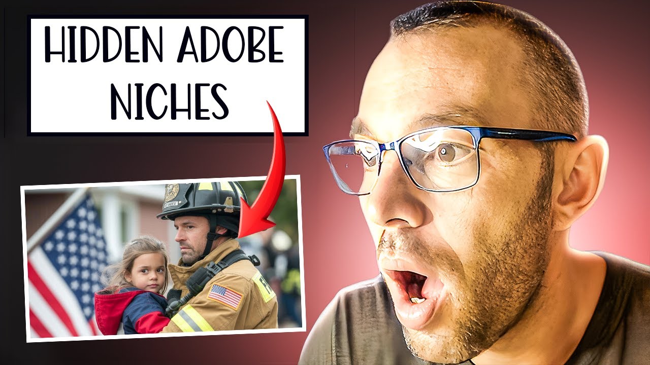 🔥🤯 Я НАШЕЛ НЕВЕРОЯТНО НИЗКОКОНКУРЕНТНЫЕ НИШИ ДЛЯ Adobe Stock, КОТОРЫЕ ДЕЙСТВИТЕЛЬНО ПРОДАЮТСЯ (ПР...