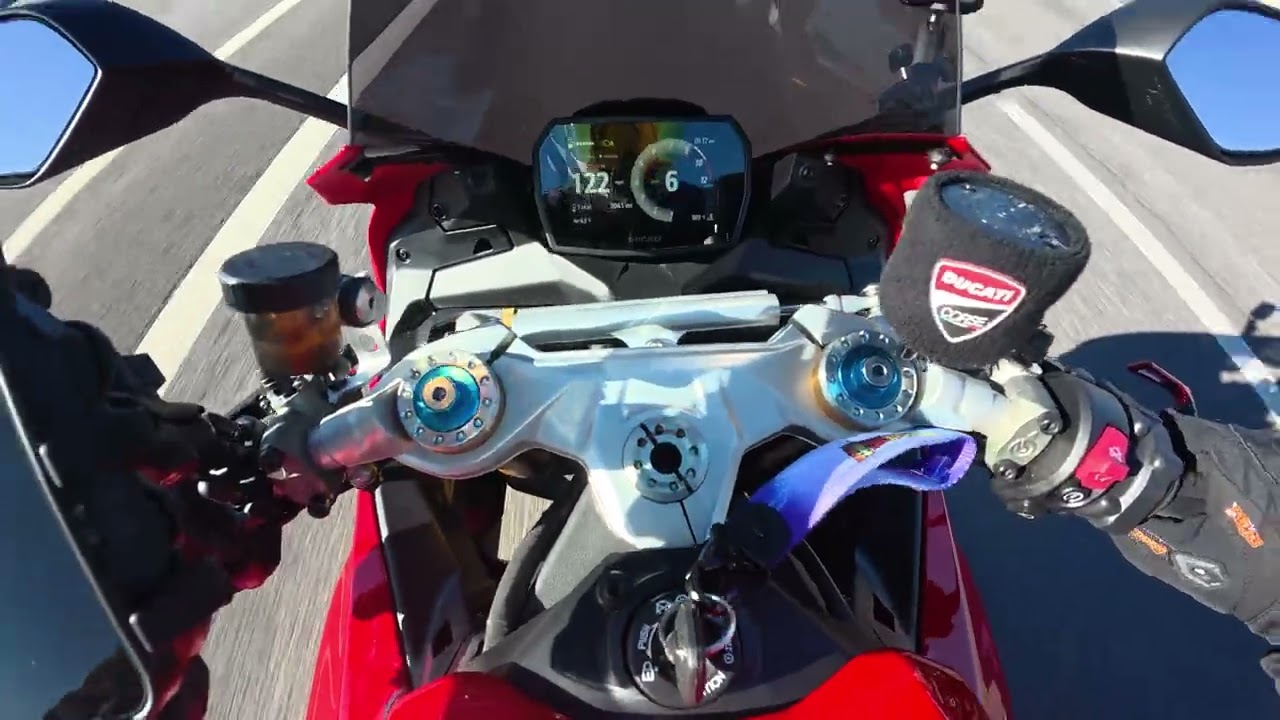 Ducati Panigale V2 S - POV part 2  - gotta  go faster!