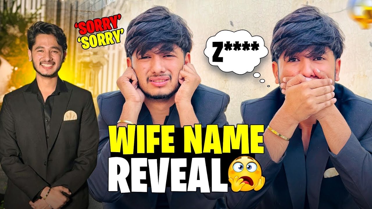 &ldquo;Finally Revealing My Wife&rsquo;s Name 😍 | The Moment You All Waited For!&rdquo; 