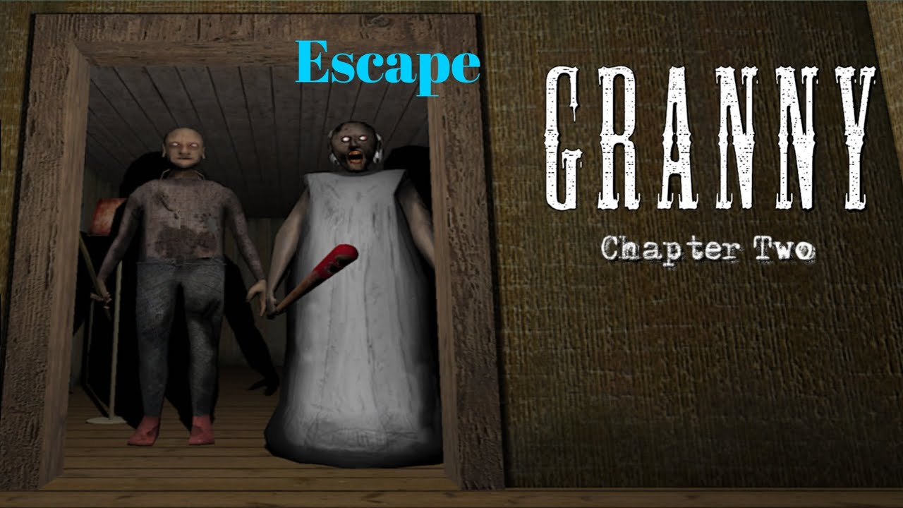 I am safely escape from granny house Chapter-2 granny grandpa 