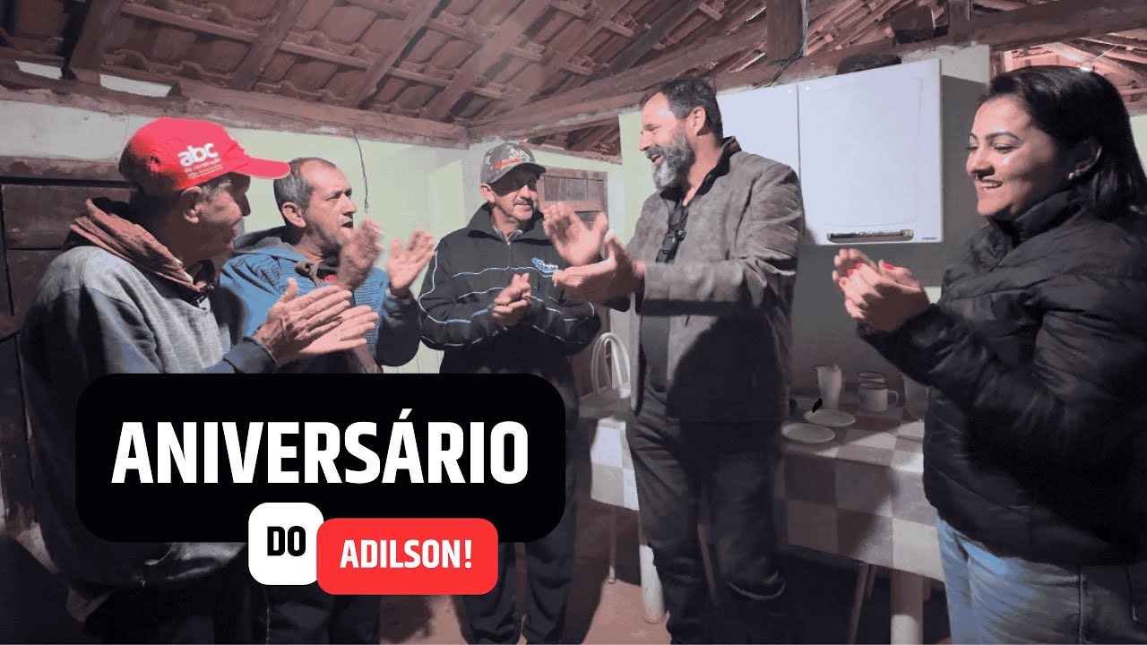 A SURPRESA DE ANIVERSÁRIO PARA ADILSON! O DISCURSO DELE VAI TE EMOCIONAR!