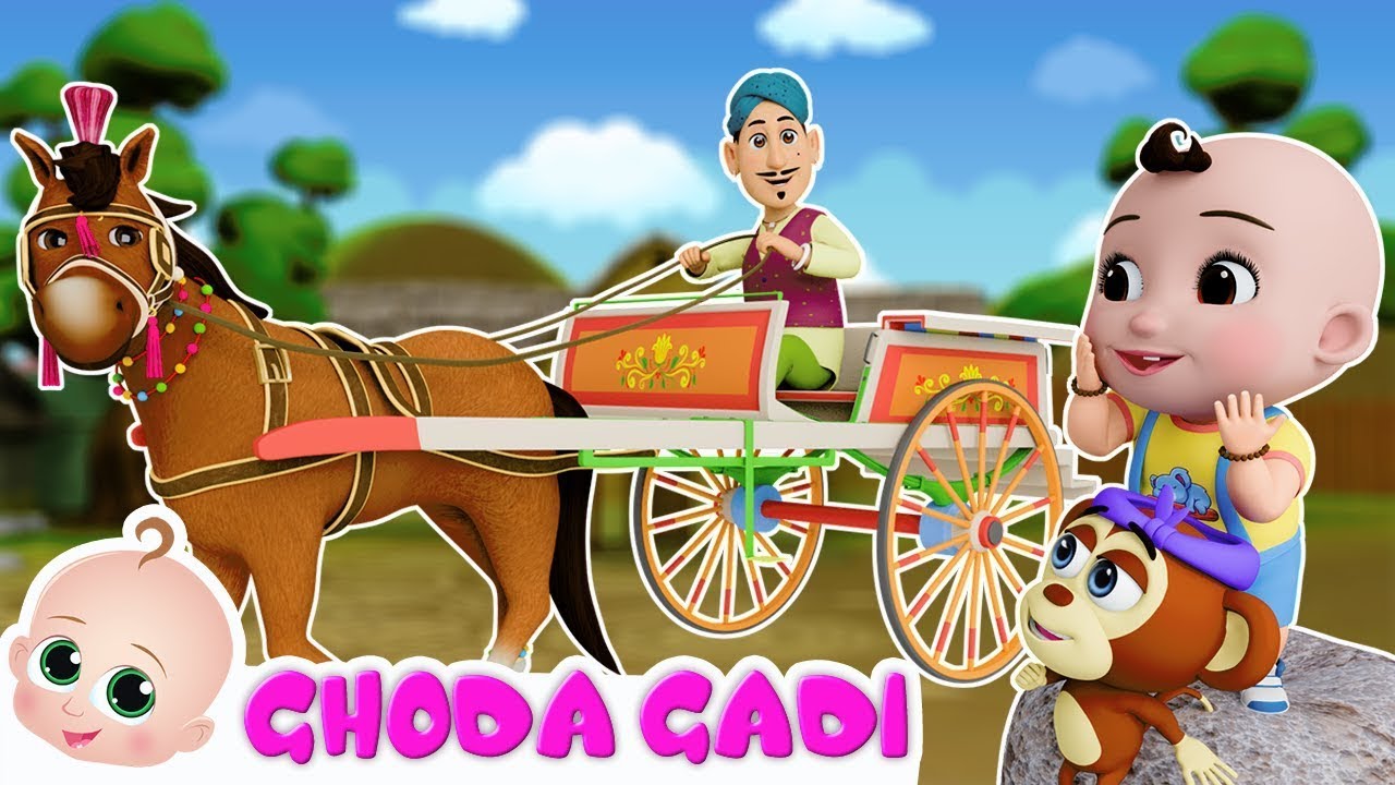 Ghoda Gadi Ki Sawaari | घोड़ा गाड़ी की सवारी | Hindi Rhymes Collection