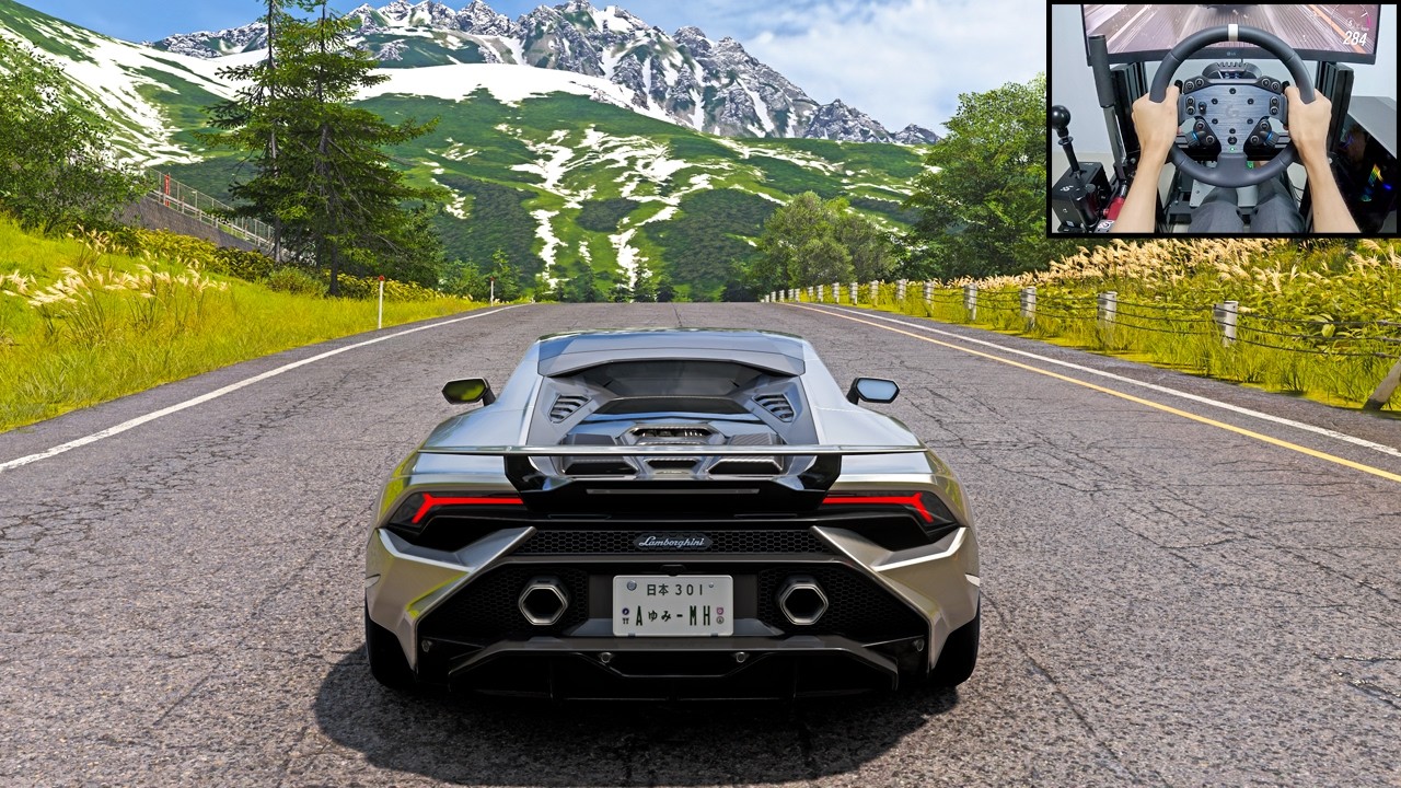 Forza Horizon 6 - Lamborghini Huracan Tecnica 900HP | Logitech RS50 Gameplay