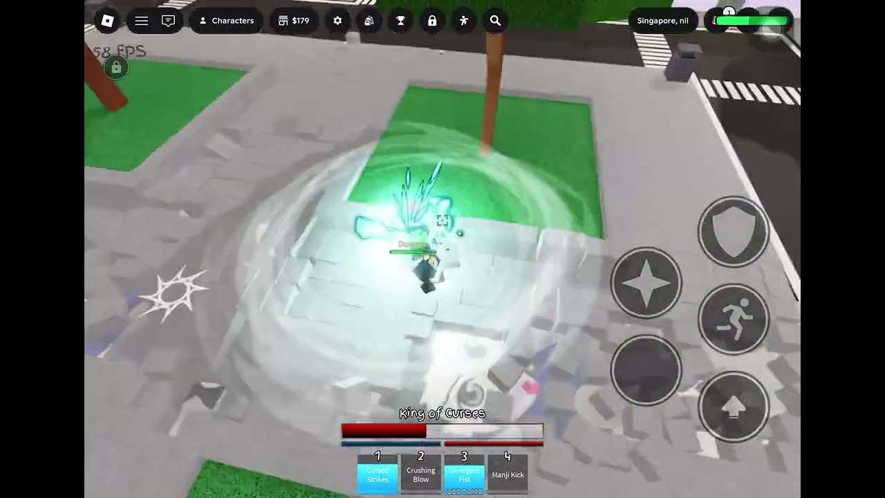 jjs game play roblox also how to black flash with yuji