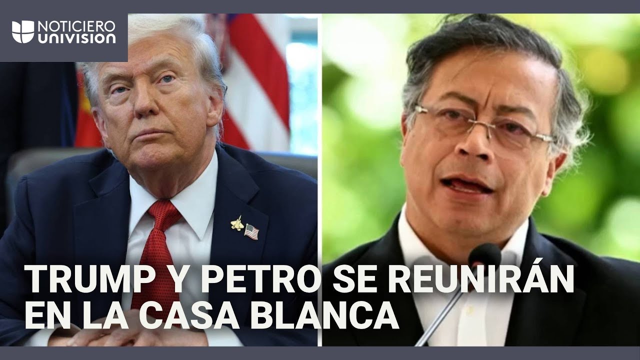 Trump y Gustavo Petro, presidente de Colombia, se reunir&aacute;n en la Casa Blanca tras llamada telef&oacute;nica