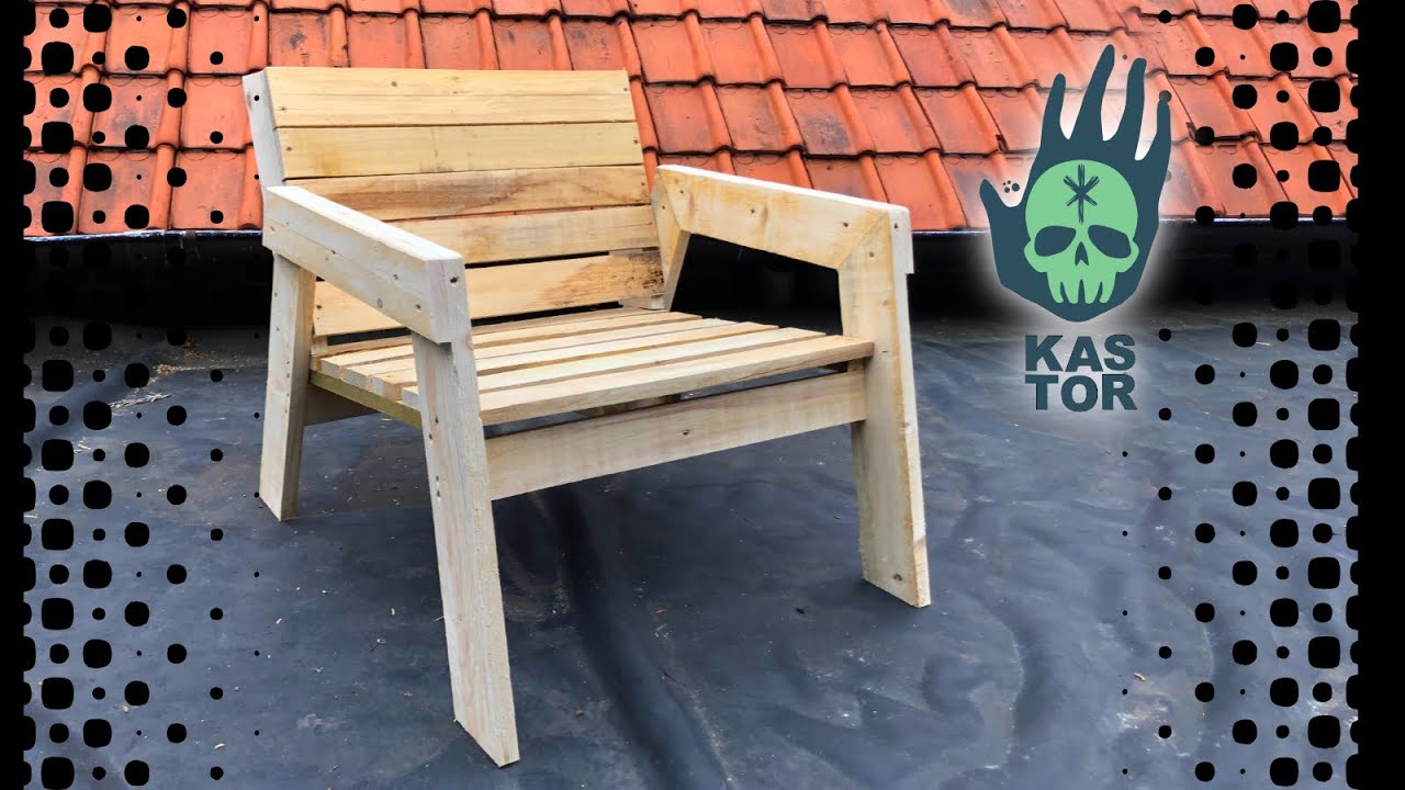 Comment fabriquer un fauteuil en bois de palettes