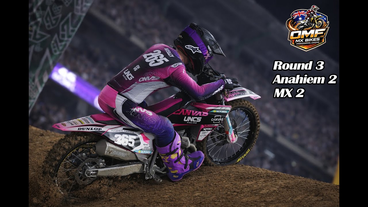 {BROADCAST} 2026 OMF Supercross RD3 250s - Anaheim 2 [V]