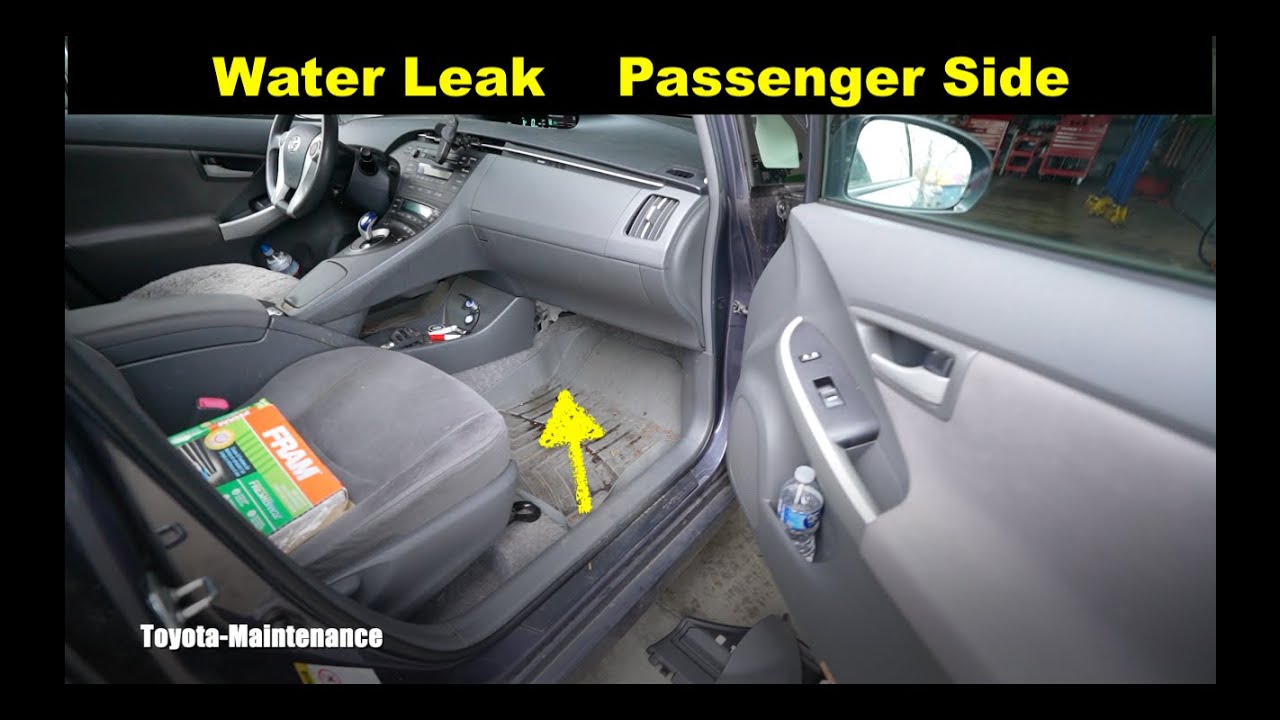 Water Leak in Passenger Side of Car