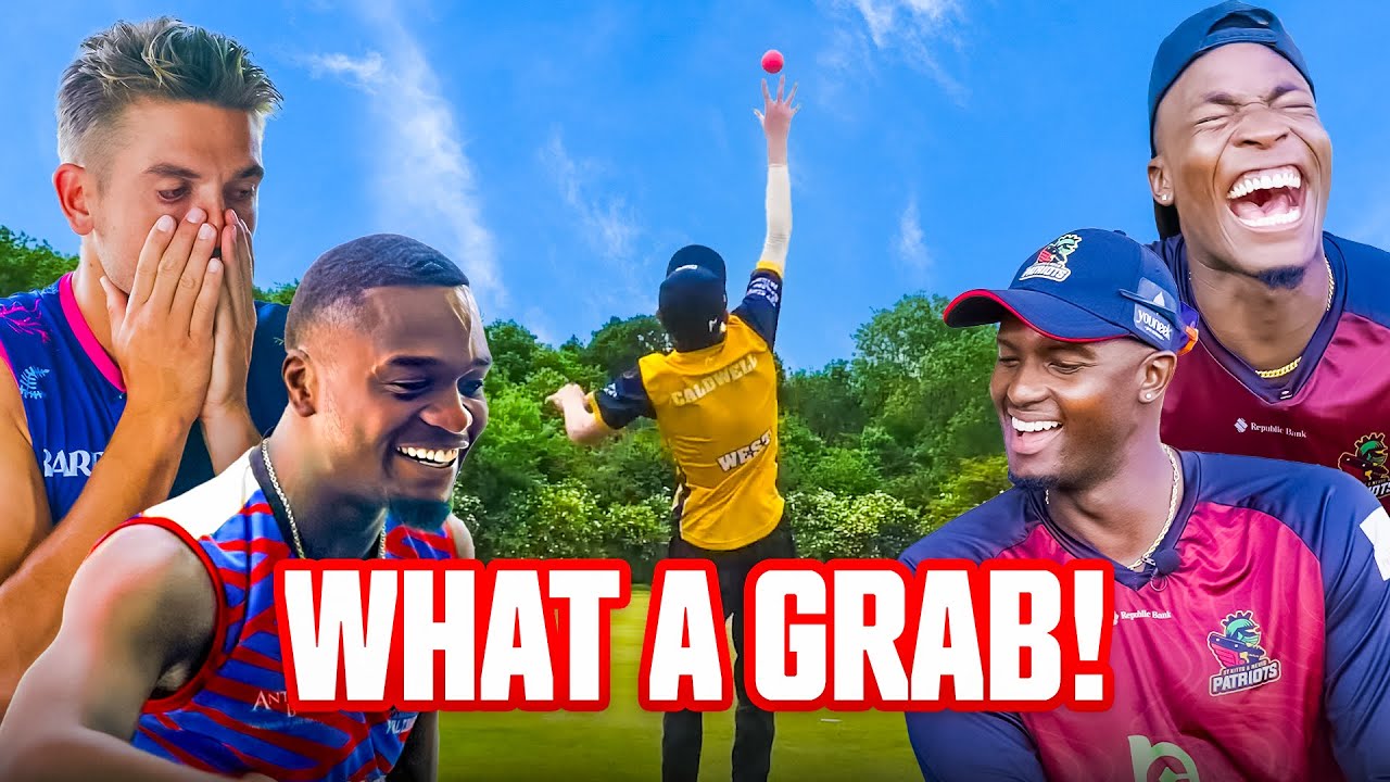 PRO cricketers REACT to VILLAGE CRICKET ft. Jason Holder, Chris Green, Jayden Seales & more!