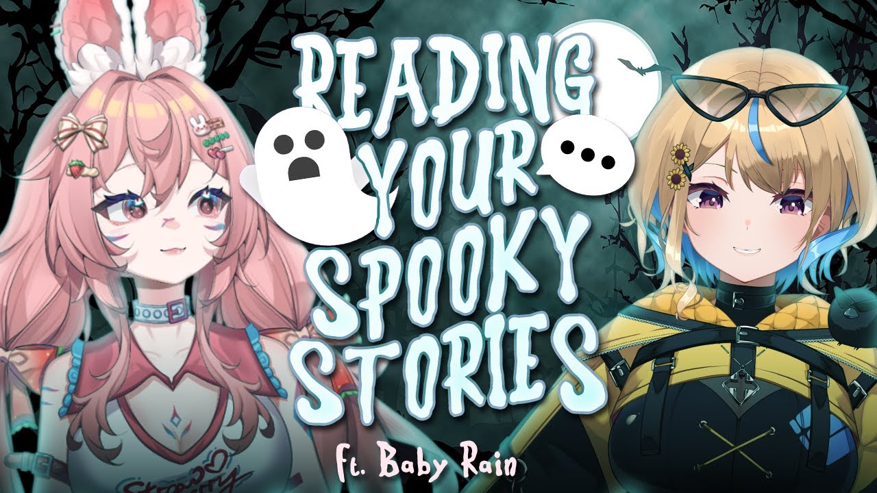 【CHAT STREAM】Reading your spooky stories ft @b4byrain