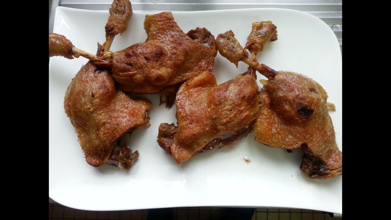 Cuisine française - Les cuisses de canard confites