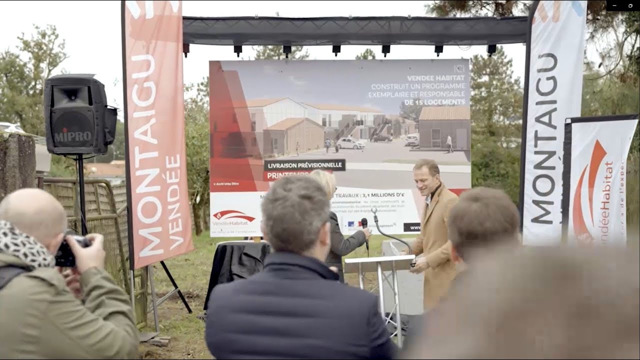 Dévoilement d'un nouveau projet de logements durable et responsable à Montaigu-Vendée !