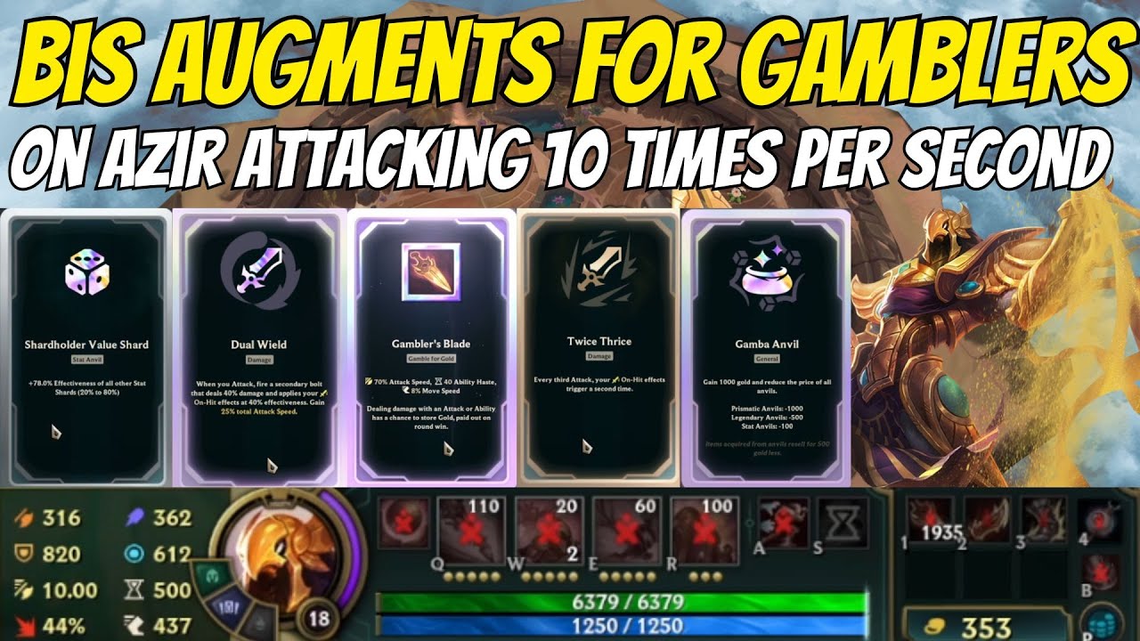 EXODIA Gambler’s Game – Every Augment Hit, 70+ Anvils EASY