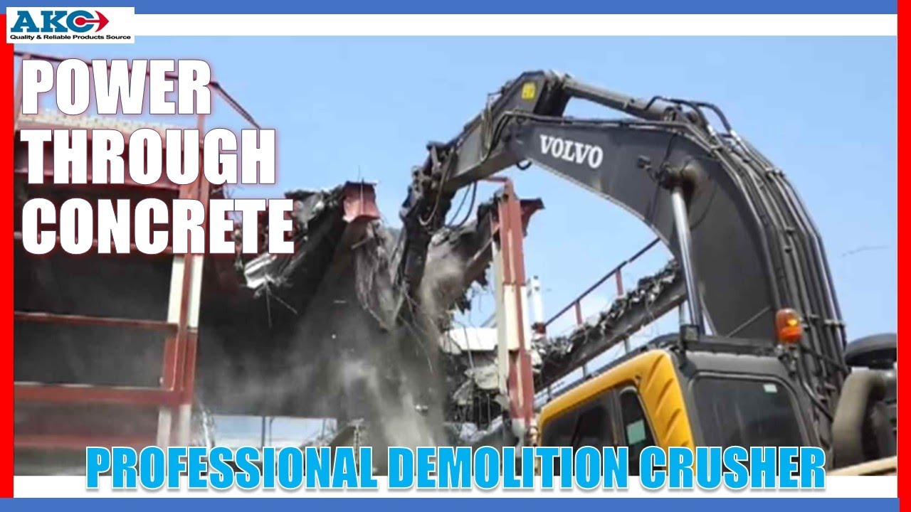 Heavy-Duty Concrete Crusher &ndash; Built for Tough Demolition
