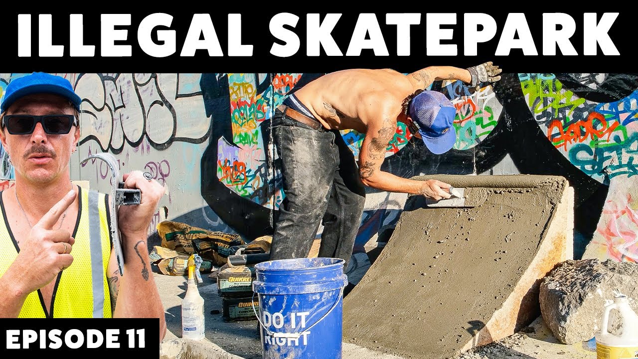 Building A Secret DIY Skatepark Ep.11