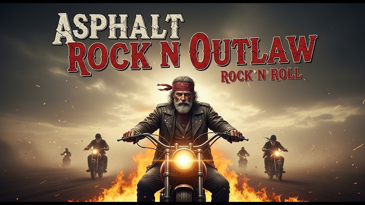 Asphalt Rock N Outlaw 🎸 Asphalt & Attitude 🔥 Rock n Roll Never Leaves the Road 🇺🇸