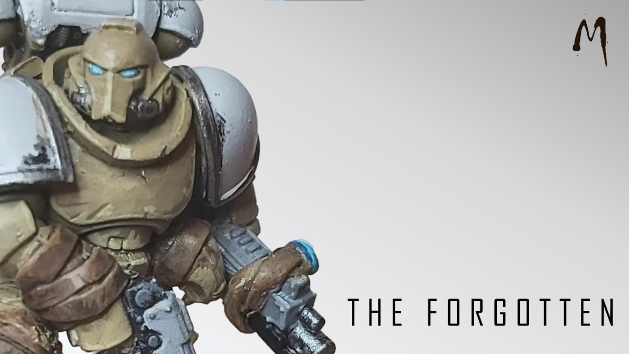 Creating a custom SPACE MARINE CHAPTER - The Forgotten | FORGOTTEN JOURNALS