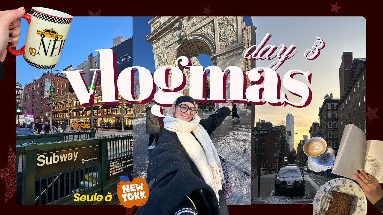SEULE À NEW YORK ! 🍎🗽 | VLOGMAS 3
