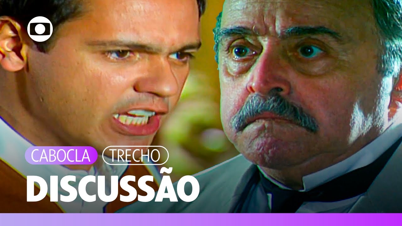 Neco defende casamento de Tobias e Mariquinha e deixa Justino nervoso! | Cabocla | TV Globo