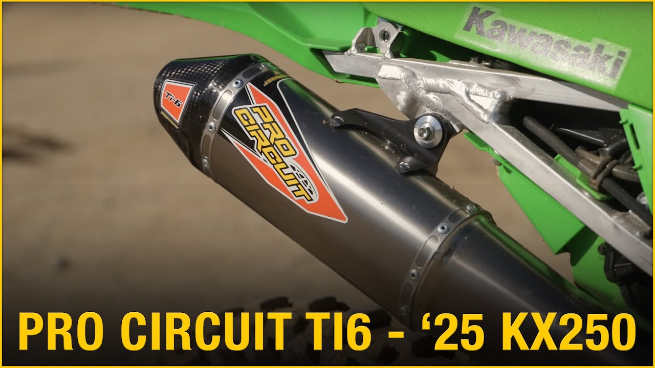 Pro Circuit Ti6 Exhaust System - 2025 Kawasaki KX250 | Review
