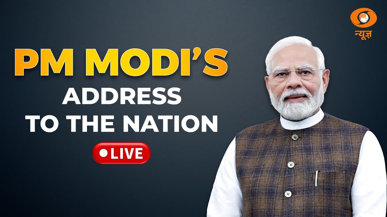 🔴PM Narendra Modi's LIVE  | India’s Response | DD News LIVE | Latest