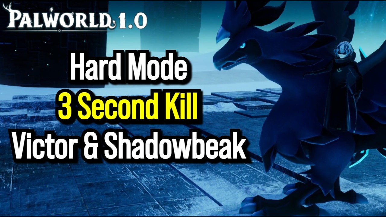 Виктор и Shadowbeak в сложном режиме за 3 секунды &mdash; Palworld 1.0