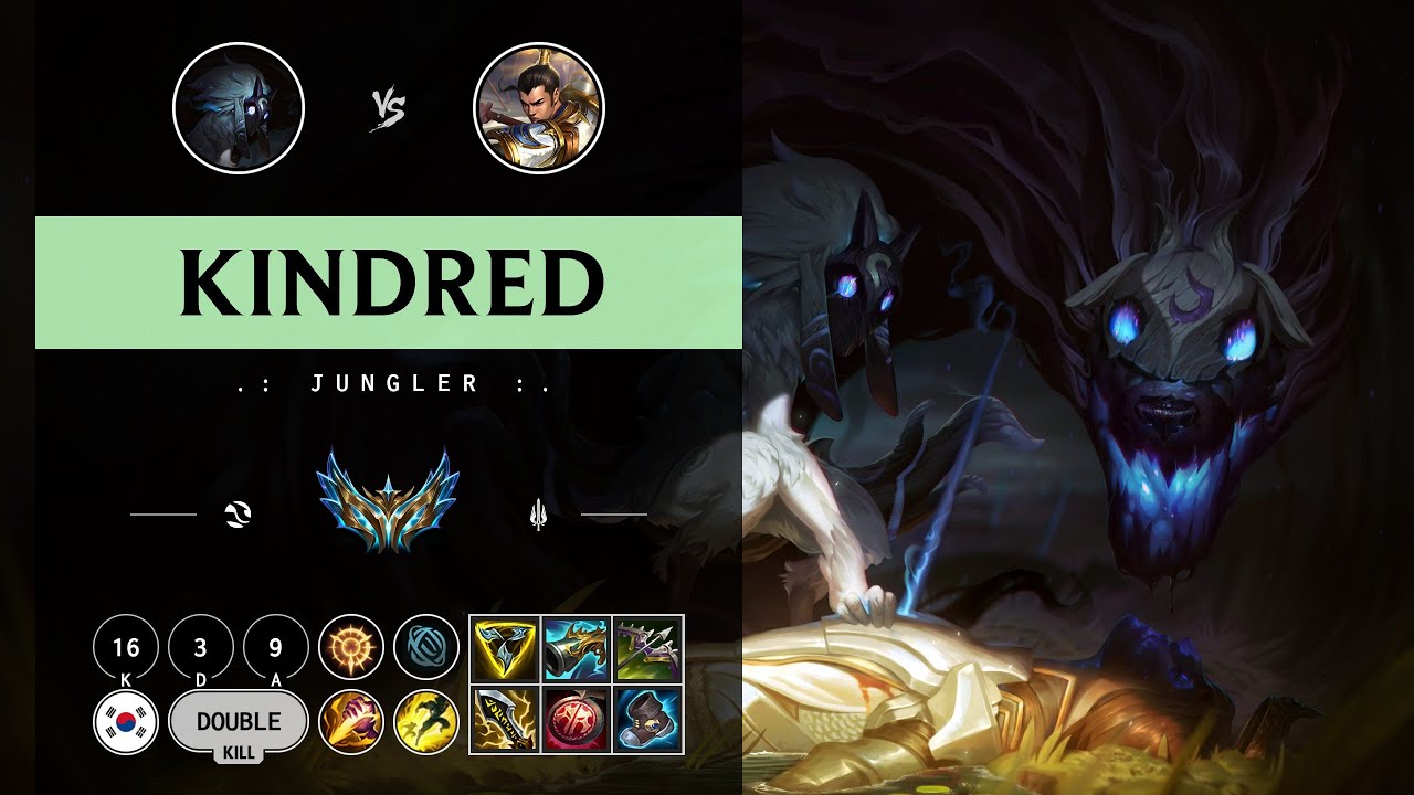 Kindred Jungle vs Xin Zhao - KR Challenger Patch 14.11