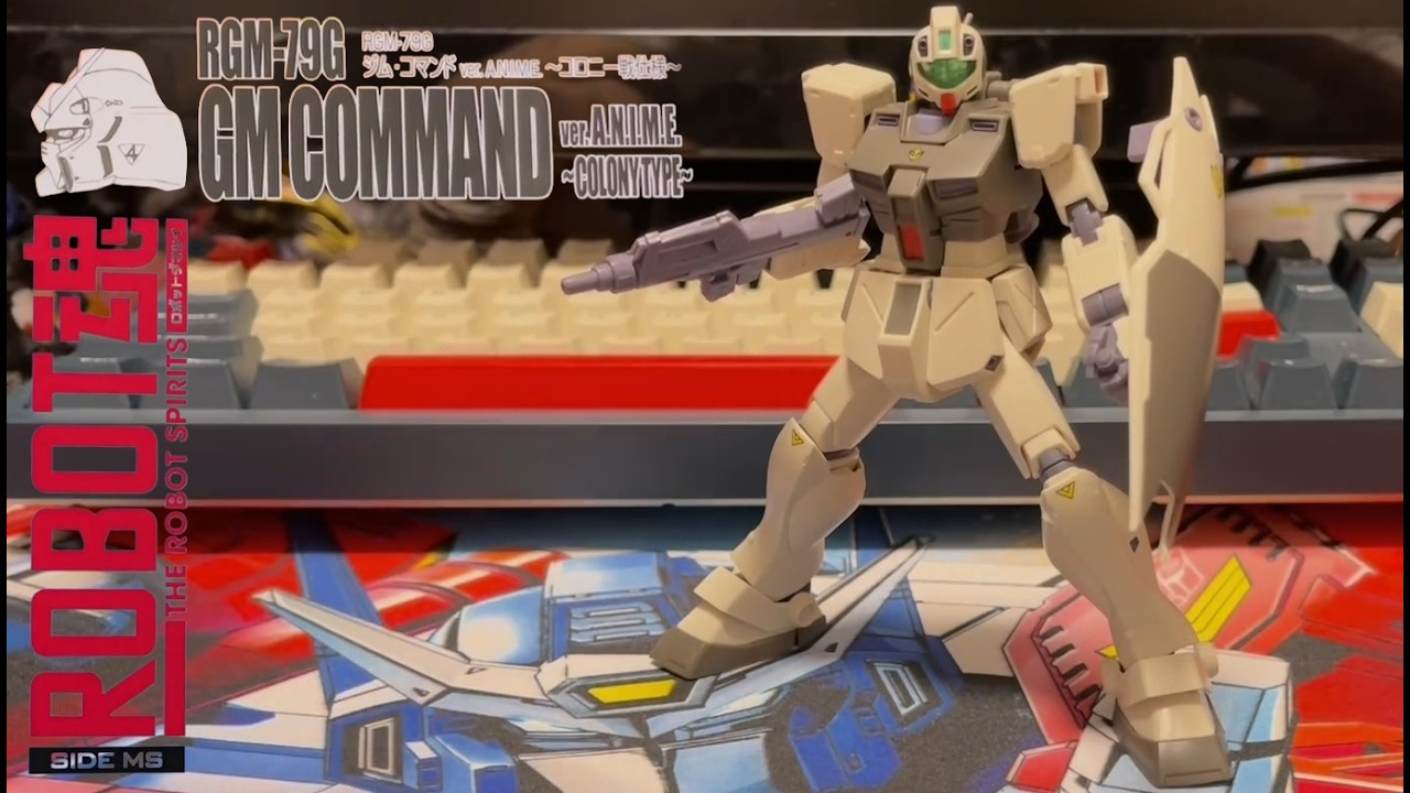 R魂吉姆指挥官型殖民卫星式样 THE ROBOT SPIRITS -SIDE MS- RGM-79G GM Command ver. A.N.I.M.E. COLONY TYPE